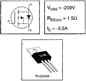 IRF9620, HEXFET® Power MOSFET